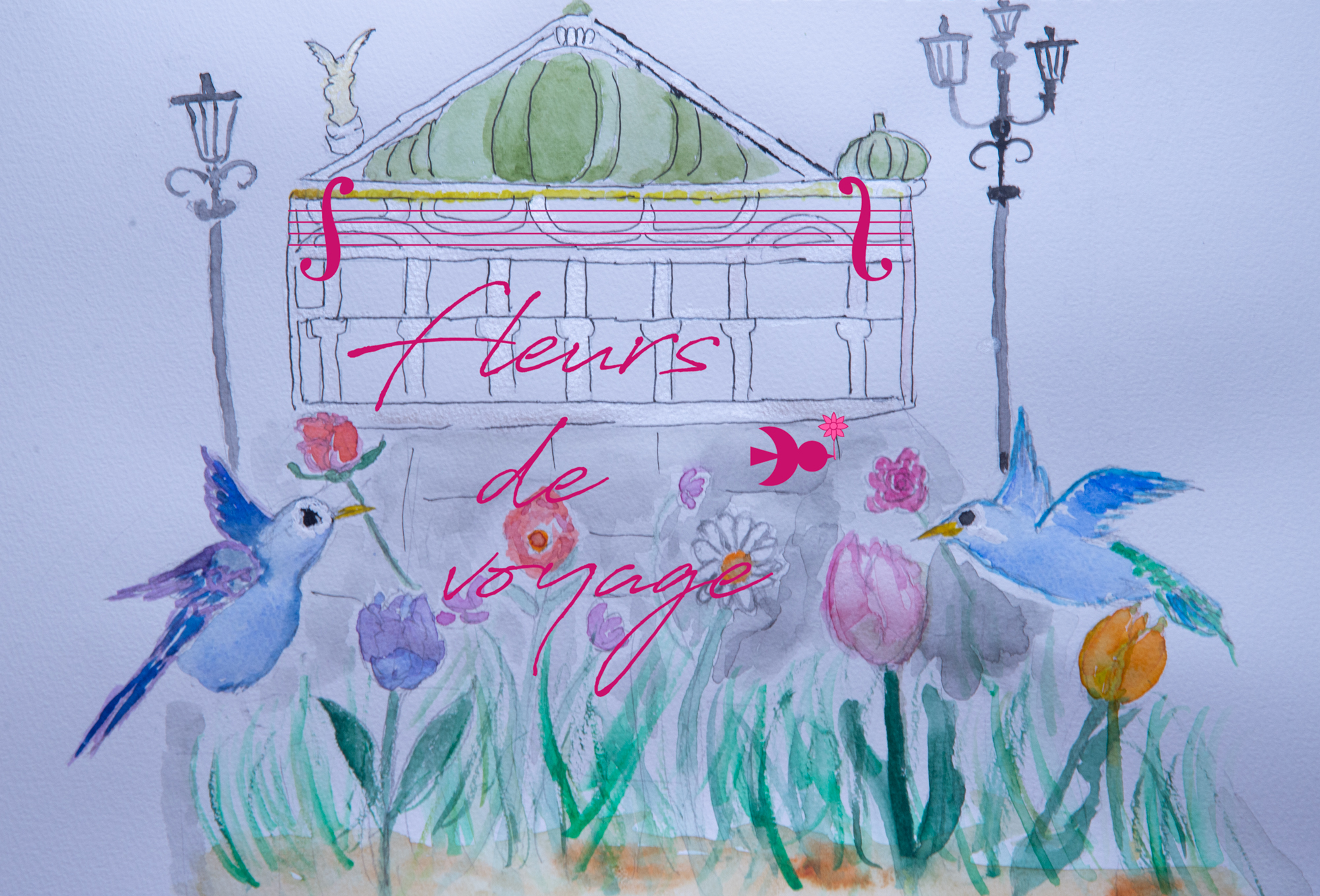ルイ　旅する花　fleurs de voyage　透視ヒーリング
